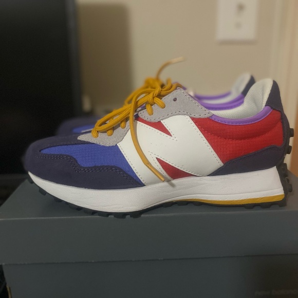 New Balance Shoes - New Balance Women’s Red, Blue, and White Sneakers